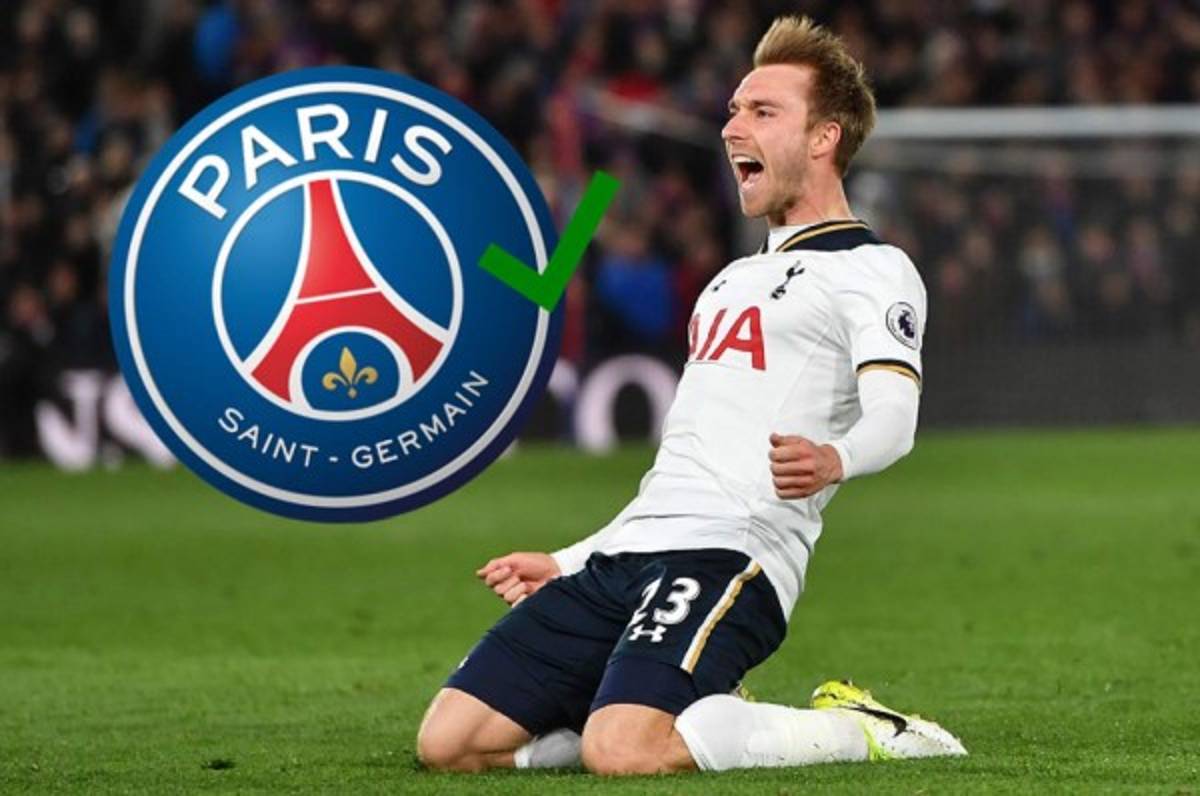 PSG prepara imponente oferta por Eriksen, apunta el Daily Express