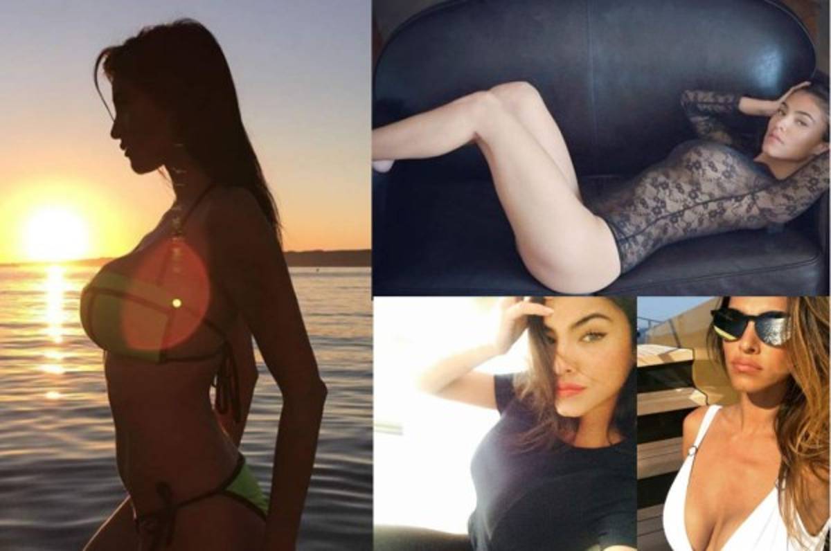 ¡22 menos! La novia de infarto de una exfutbolista francés de 51 años