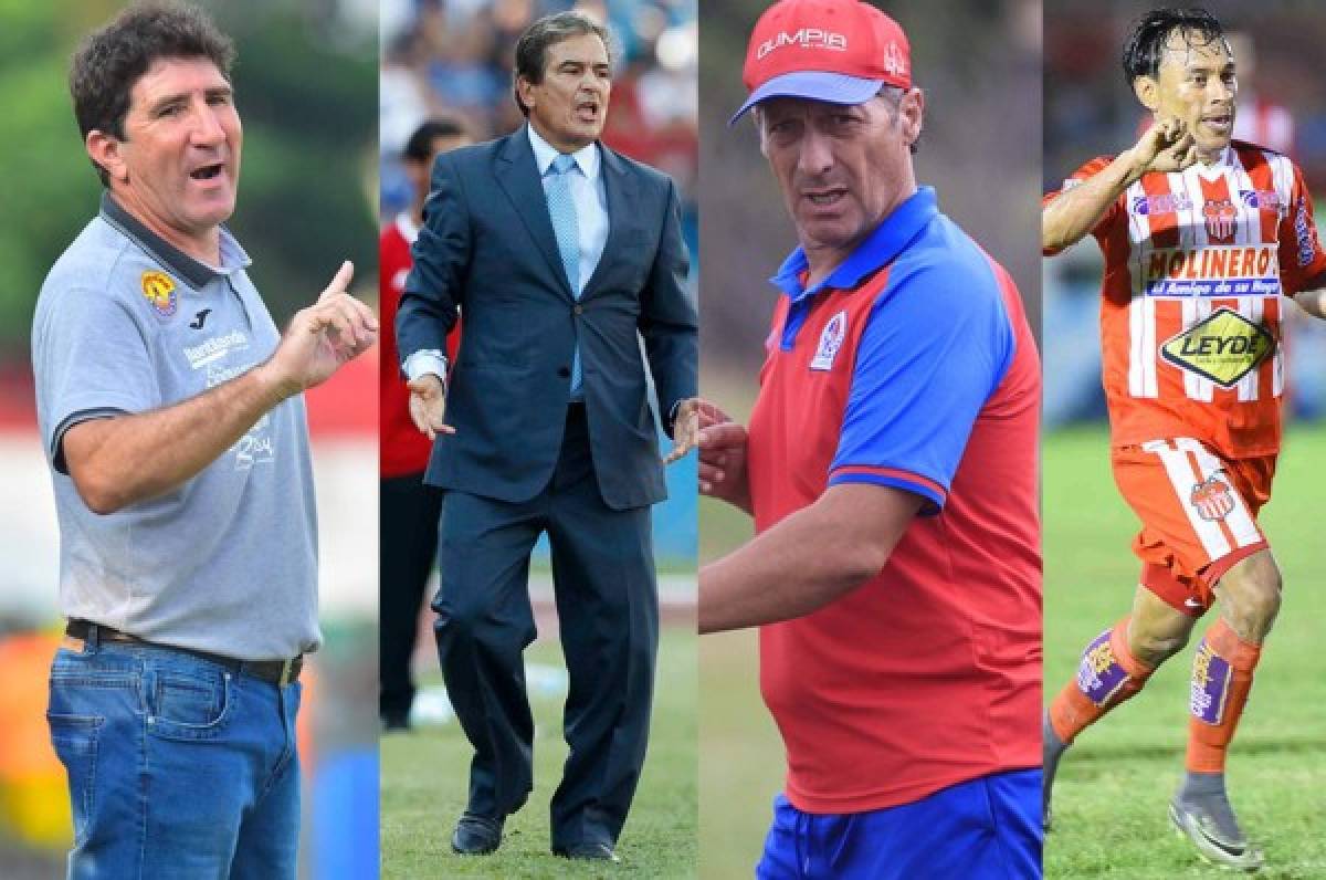 Relaciones tormentosas: entrenadores y futbolistas en Honduras que terminaron peleados en sus equipos