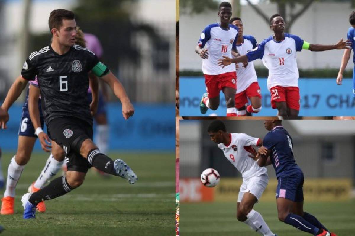 México, Trinidad Y Tobago y Haití los clasificados a la segunda fase en el Premundial Sub-17