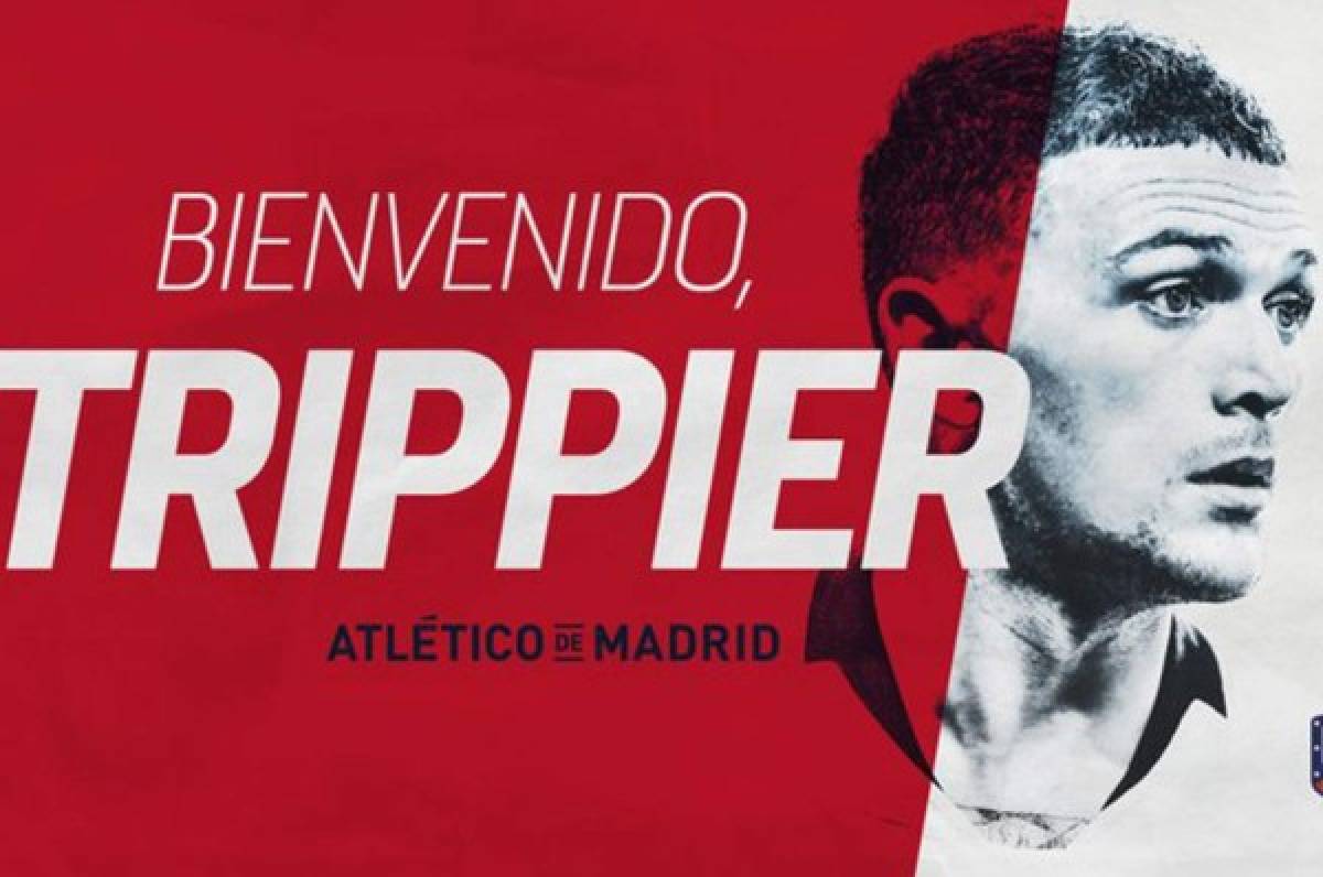 OFICIAL: Atlético de Madrid anuncia el fichaje de Kieran Trippier