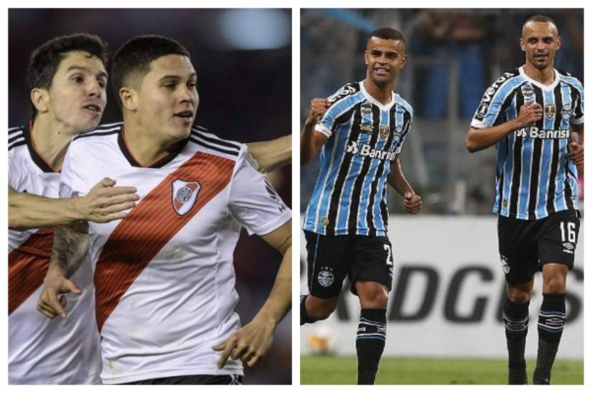 River Plate y Gremio ganan y se cruzarán en semifinales de Libertadores
