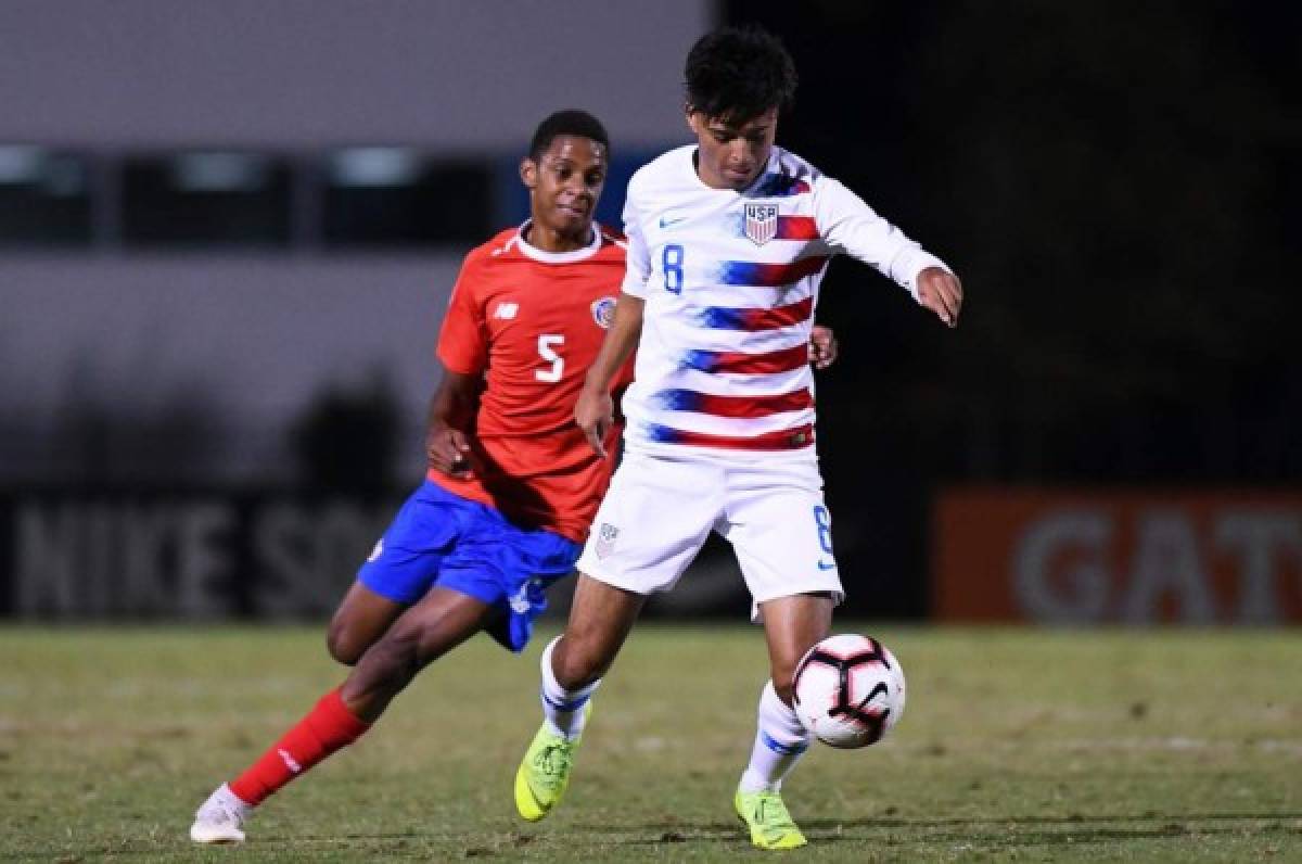 Estados Unidos clasifica al Mundial de Polonia Sub-20 al derrotar a Costa Rica