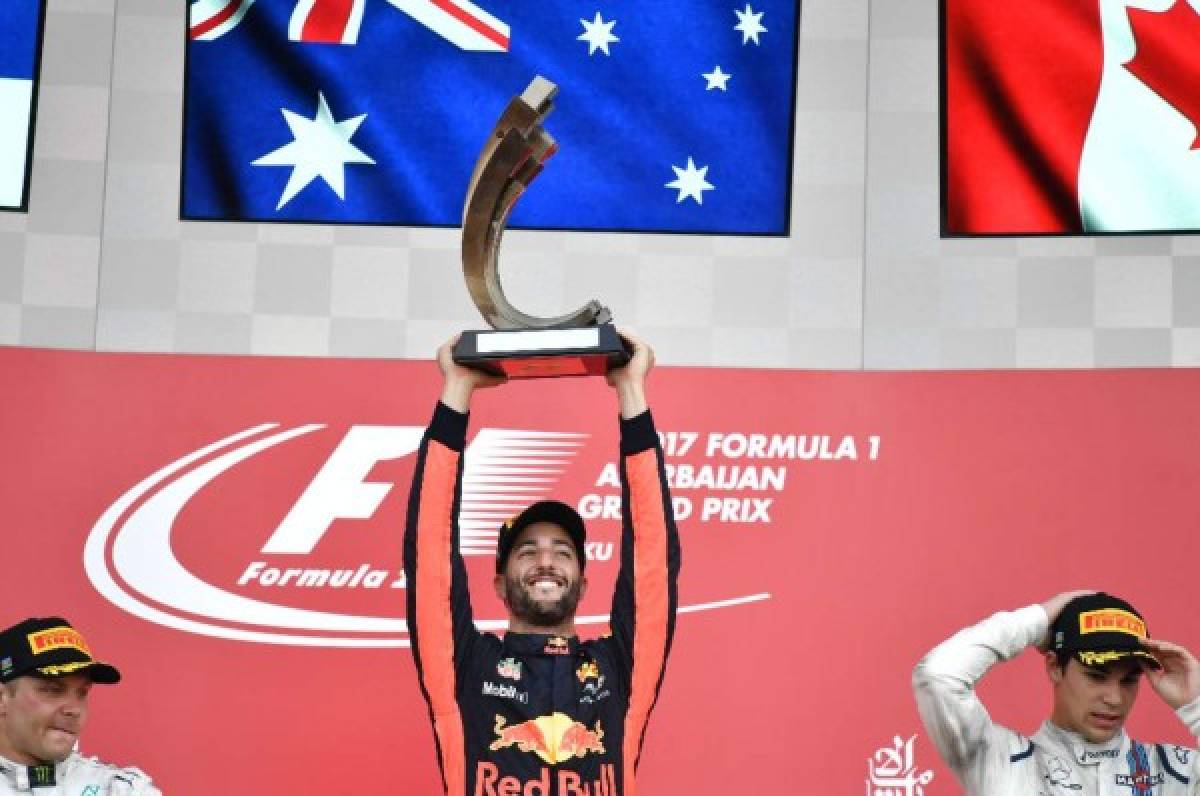 Daniel Ricciardo ganó el convulso Gran Premio de Azerbaiyán