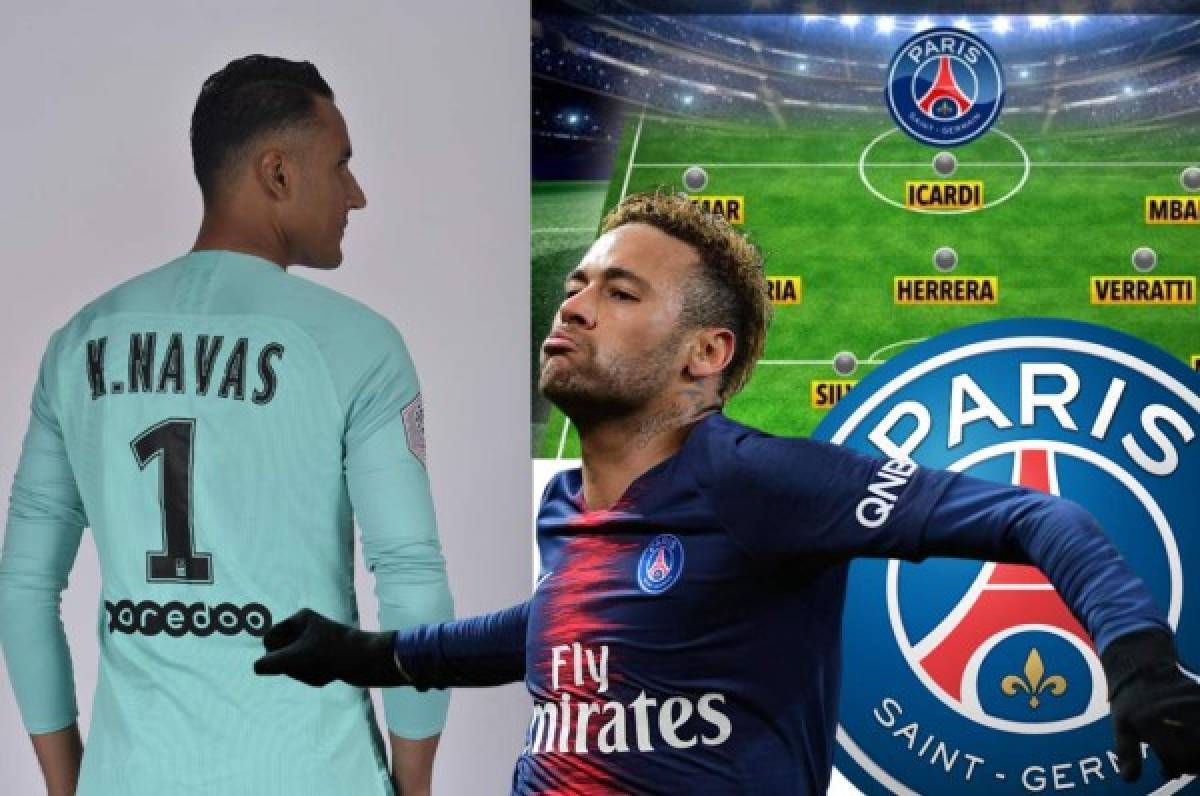 ¡Meten miedo! El poderoso nuevo 11 del PSG con el ataque más caro de la historia