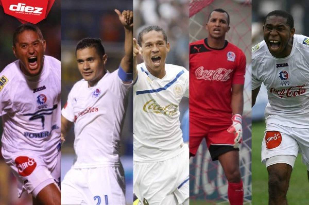 Los héroes de las últimas 19 finales ganadas por Olimpia en la Liga Nacional de Honduras