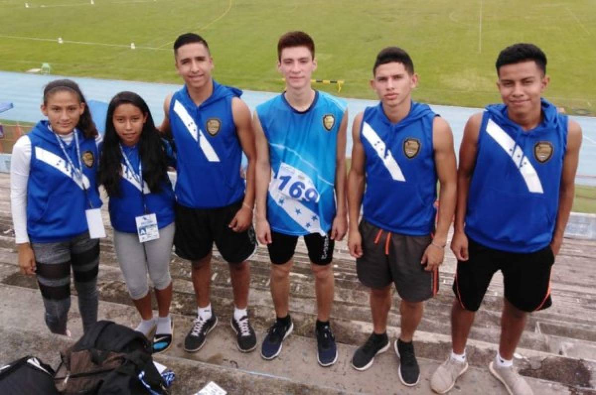 Honduras conquista nueve medallas en Centroamericano juvenil de Atletismos en El Salvador