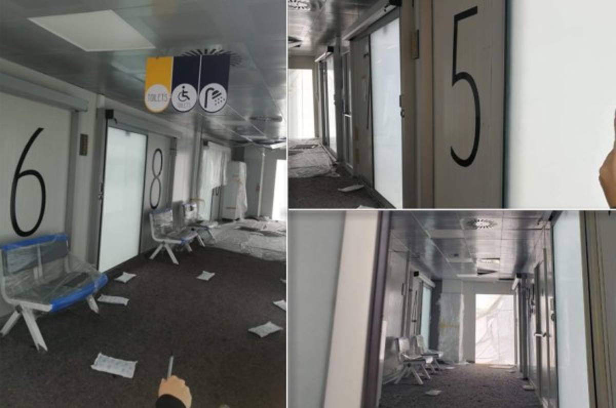 Desde adentro: Así se ven los dos hospitales móviles que llegaron a Honduras