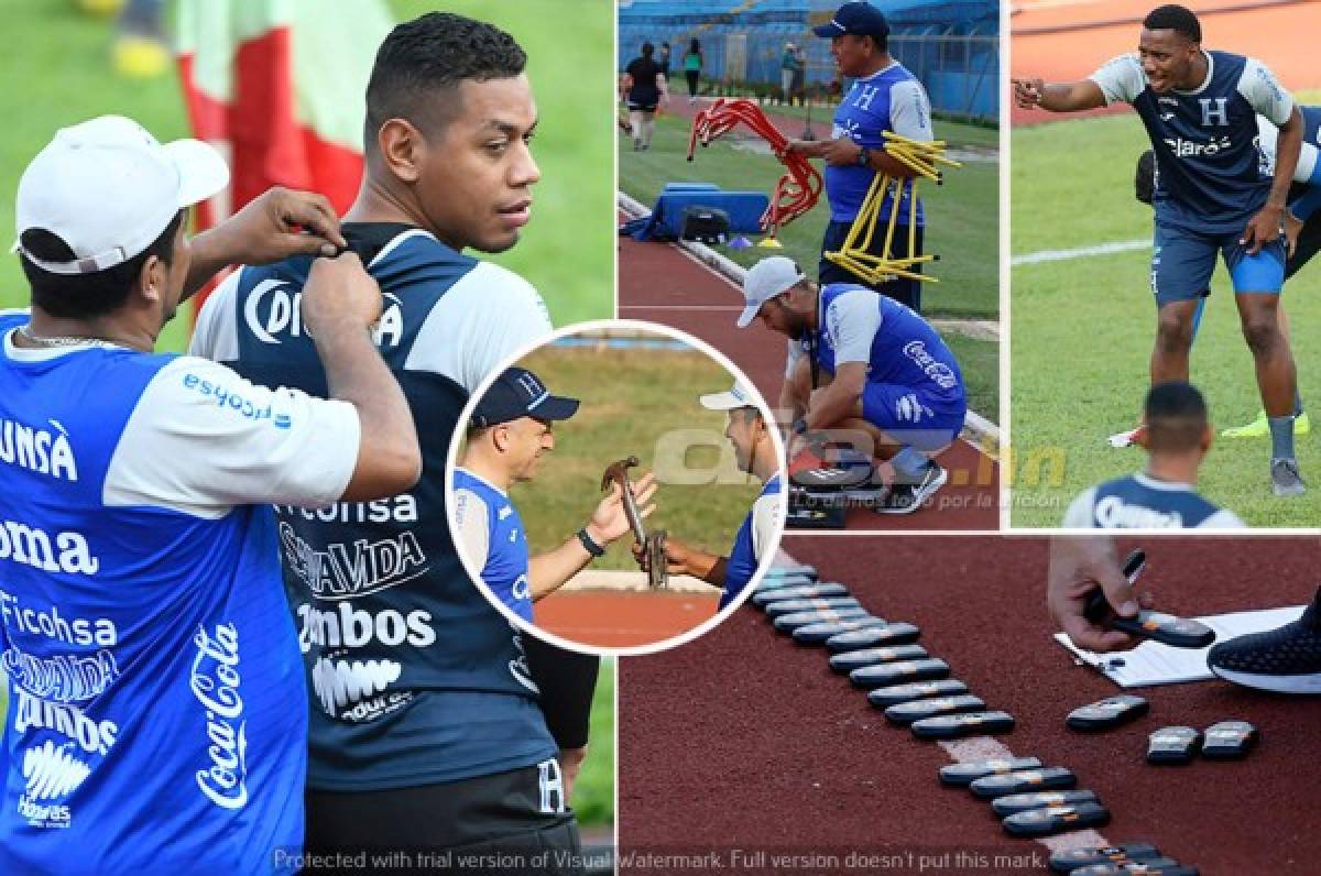 FOTOS: Los detalles más íntimos de la práctica en la Selección de Honduras