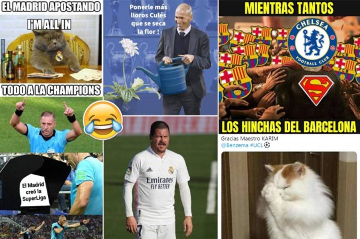 Destrozan a Hazard: los memes del duro empate del Real Madrid ante Chelsea en la Champions