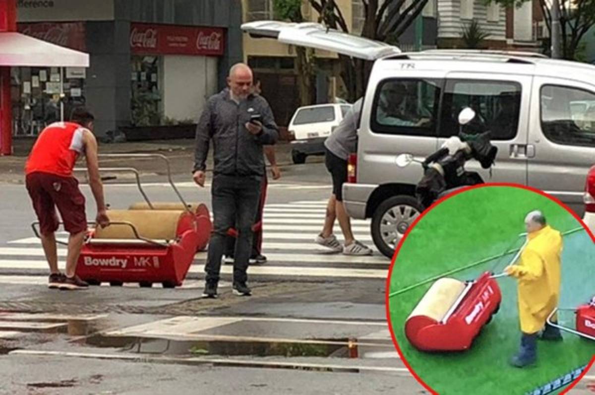 El tremendo gesto de River Plate con Boca durante lluvia en La Bombonera