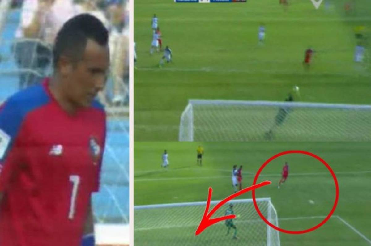 El terrible fallo de Blas Pérez en el Honduras vs Panamá