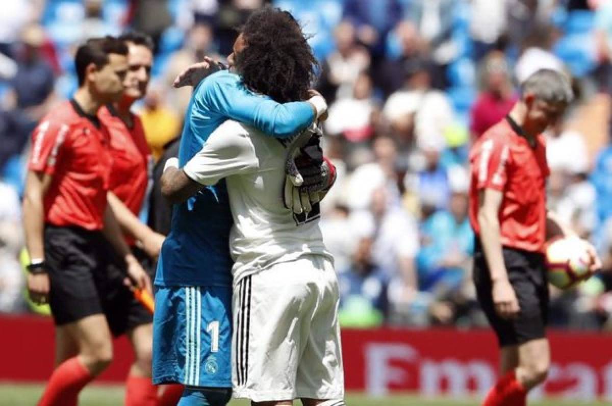 ¡Emotivo! Marcelo habló de la despedida de Keylor Navas del Real Madrid