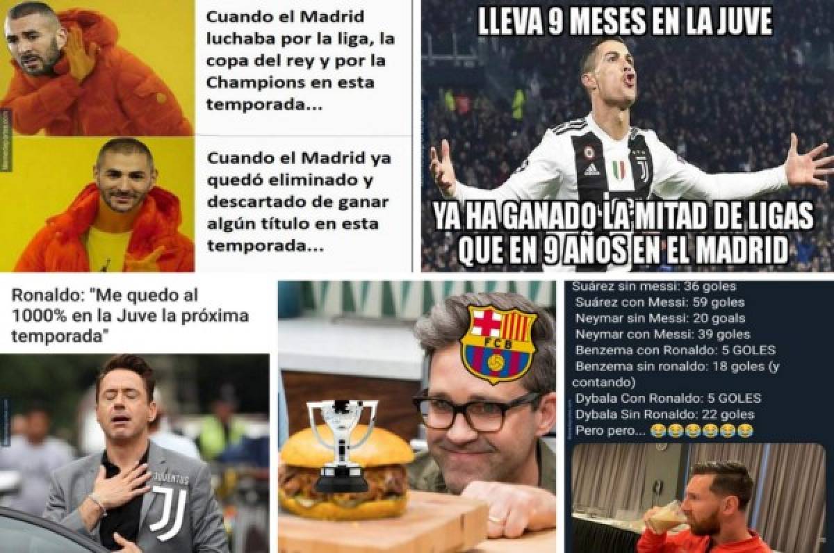 ¡Para morir de risa! Los memes del fin de semana que hacen pedazos a Benzema, Cristiano y Messi   