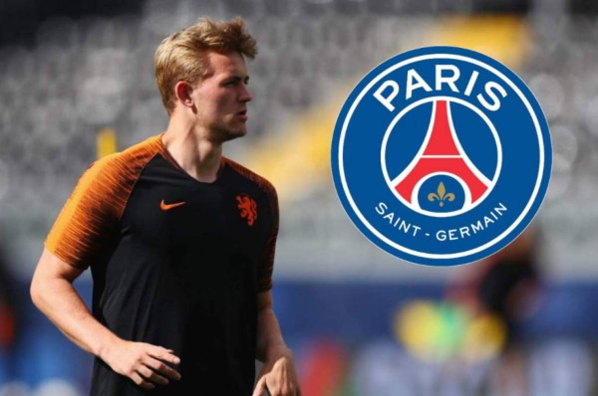 Lo quiere a todo costa: El ofertón del PSG por Matthijs De Ligt