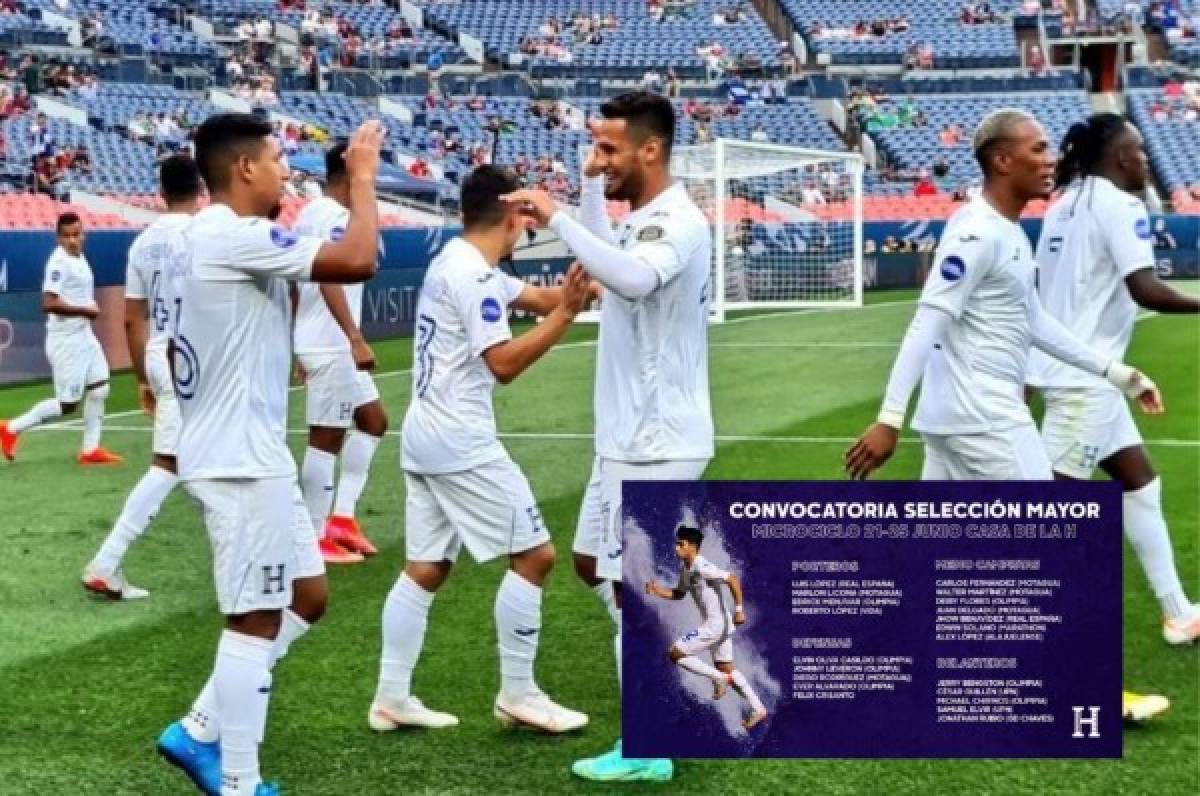 Oficial: La convocatoria de Honduras para el primer microciclo antes de la Copa Oro; Coito llamó 21 futbolistas