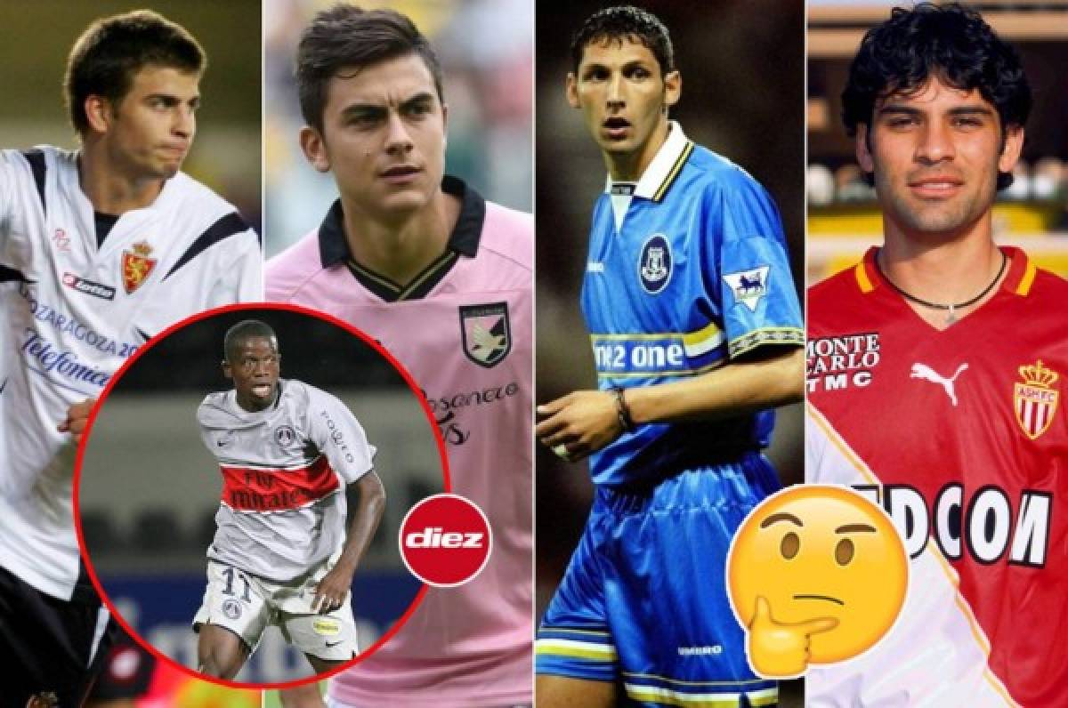 TOP: Las grandes figuras que no recuerdas que jugaron para estos equipos