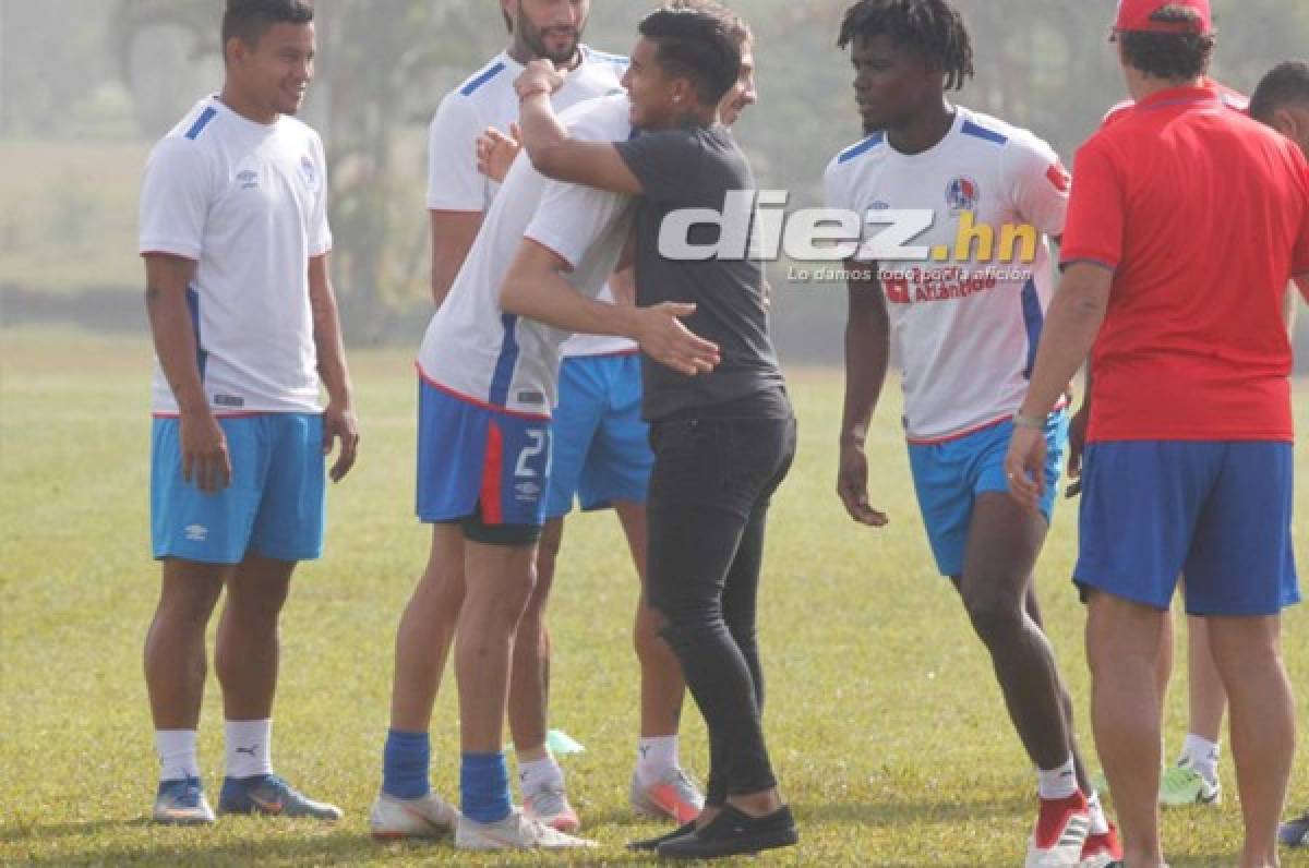 FOTOS: Así fue la despedida de Michaell Chirinos en Olimpia tras saber que va a la MLS