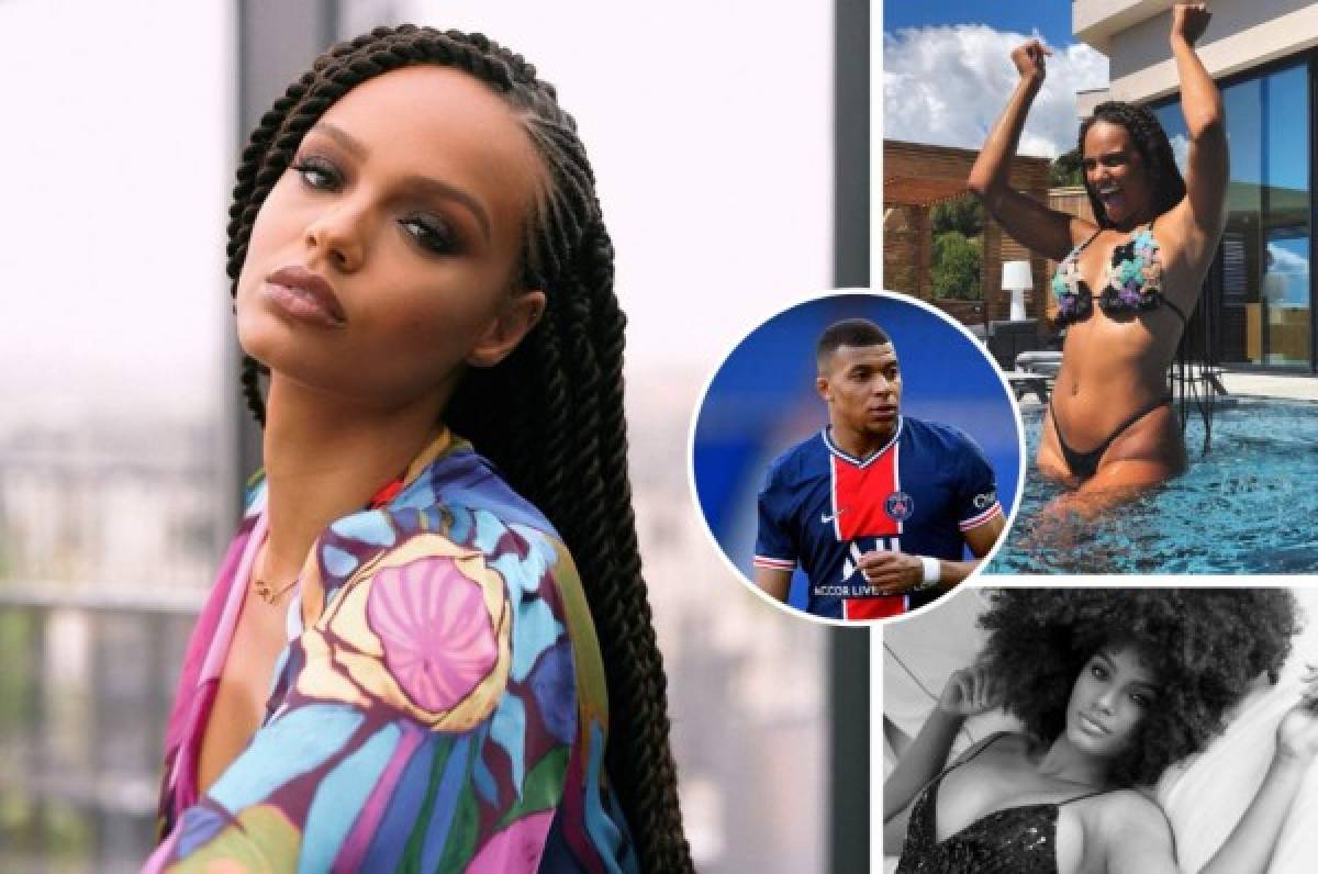 Es una calca de Rihanna y fue Miss Francia: Así es la nueva novia de Mbappé, crack del PSG