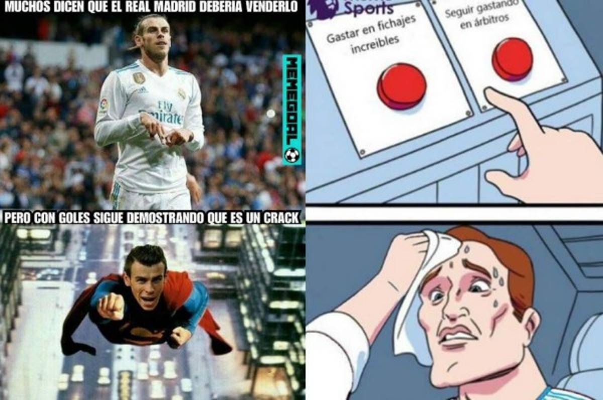 Imperdibles: Gareth Bale, protagonista de los memes del Real Madrid-Celta