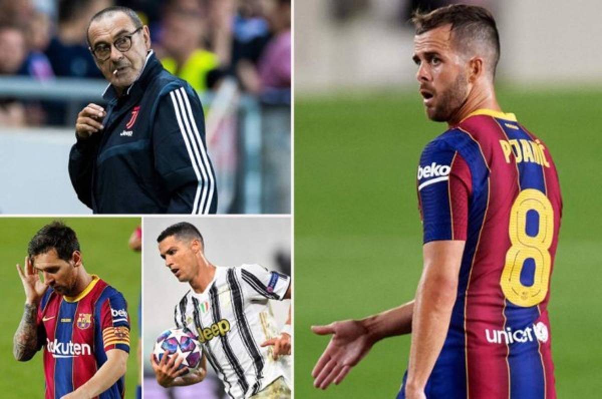 Pjanic destapa el conflicto del vestuario de la Juventus con Sarri y señala las diferencia entre Messi y Cristiano Ronaldo