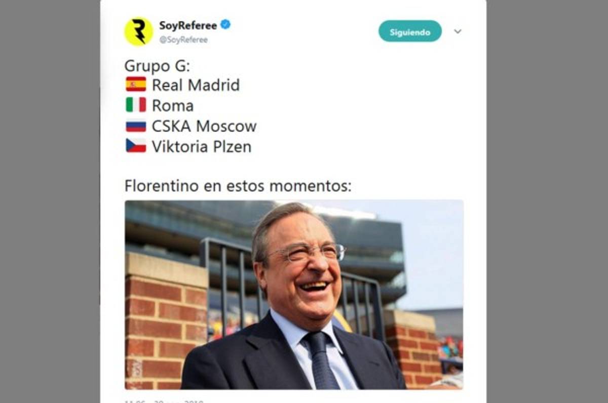 Cristiano, Florentino, Salah, Ramos... ¡los memes del sorteo de Champions League!