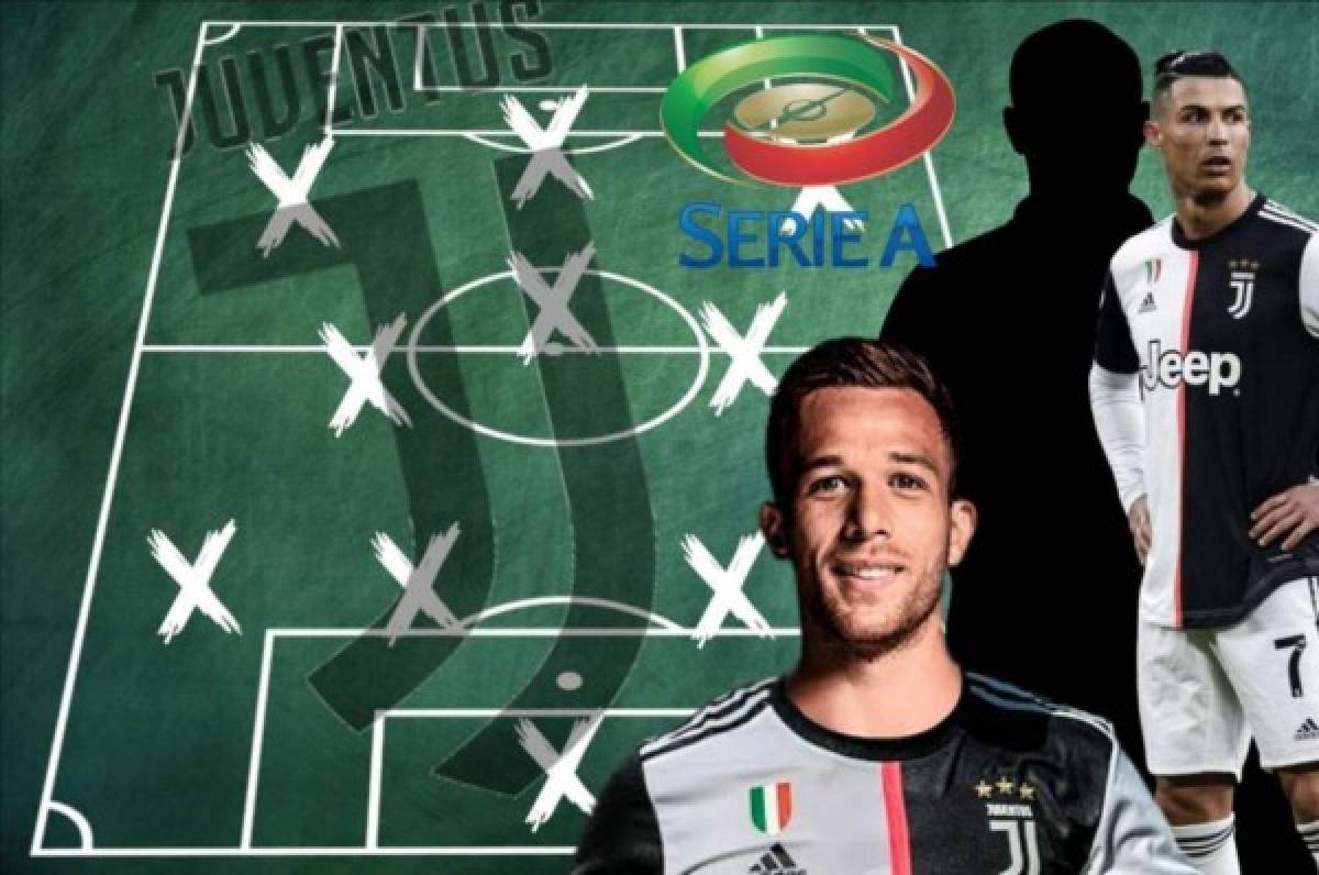 Con Arthur y un mexicano: El nuevo 11 que tendrá la Juventus para la temporada 2020-21