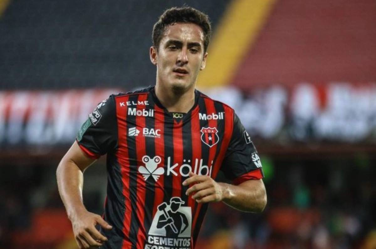 ¿Y Alex López? El poderoso y explosivo 11 del Alajuelense para echar a Olimpia de la Liga Concacaf