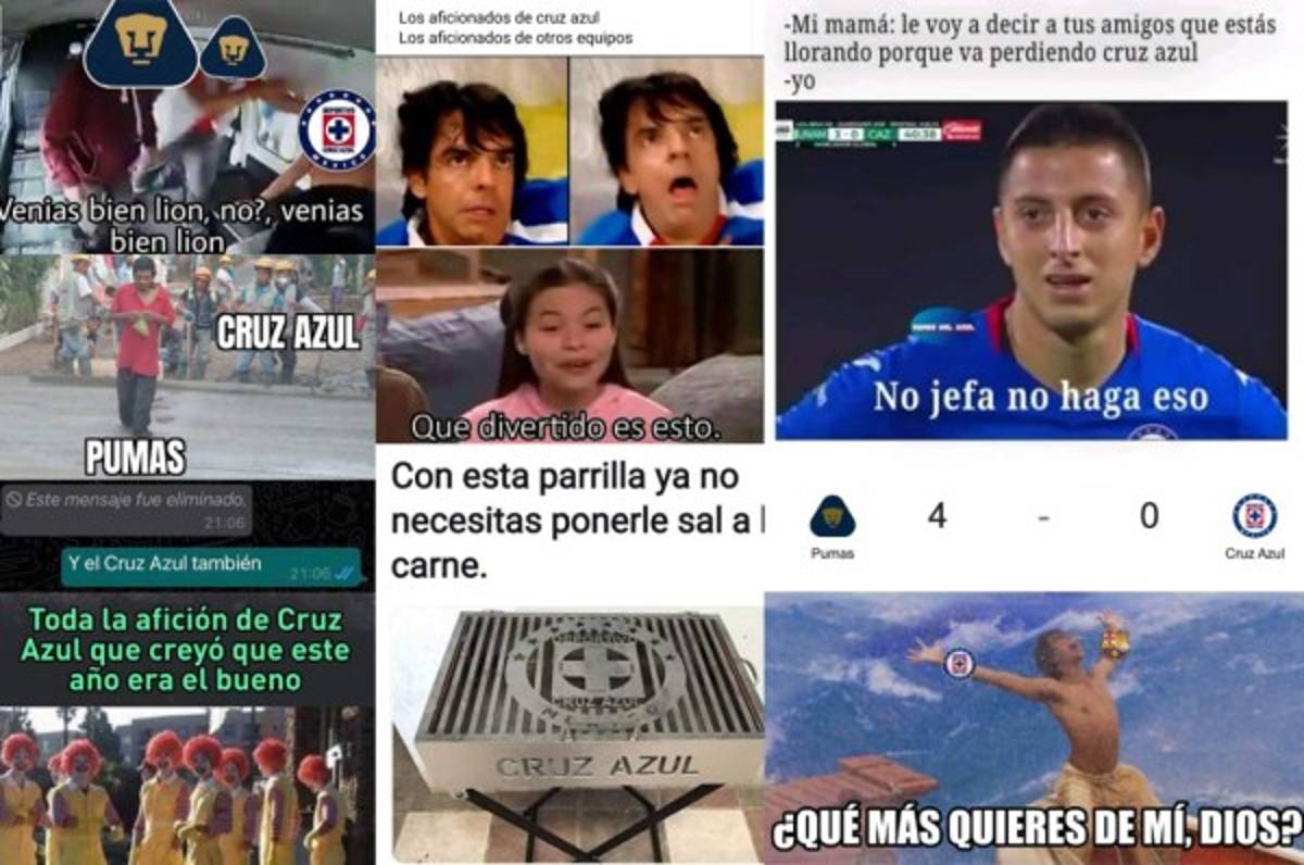Liga MX: Cruz Azul es humillado con terribles memes tras volverla a cruzazulear contra Pumas