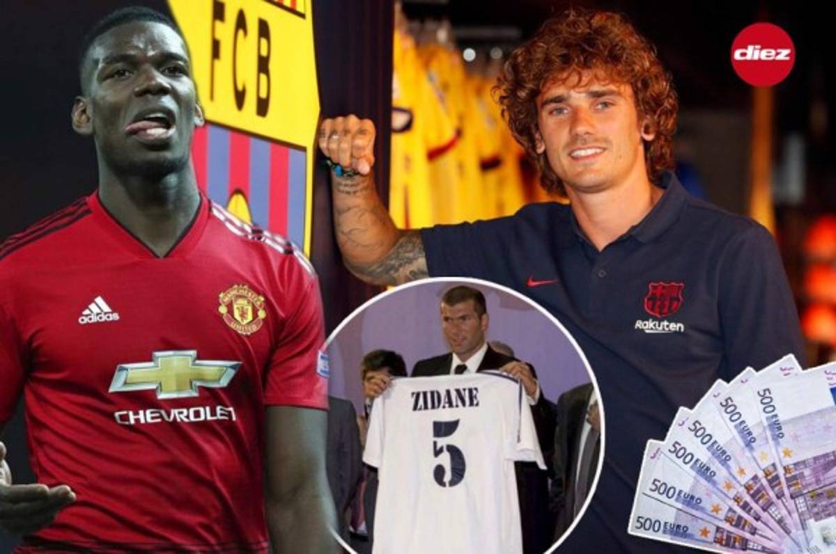 ¿Y Griezmann? Estos son los 10 jugadores franceses más caros de la historia