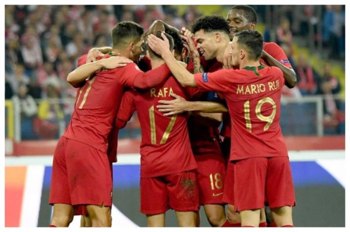 Portugal sufre para derrotar a Polonia en la Liga de Naciones