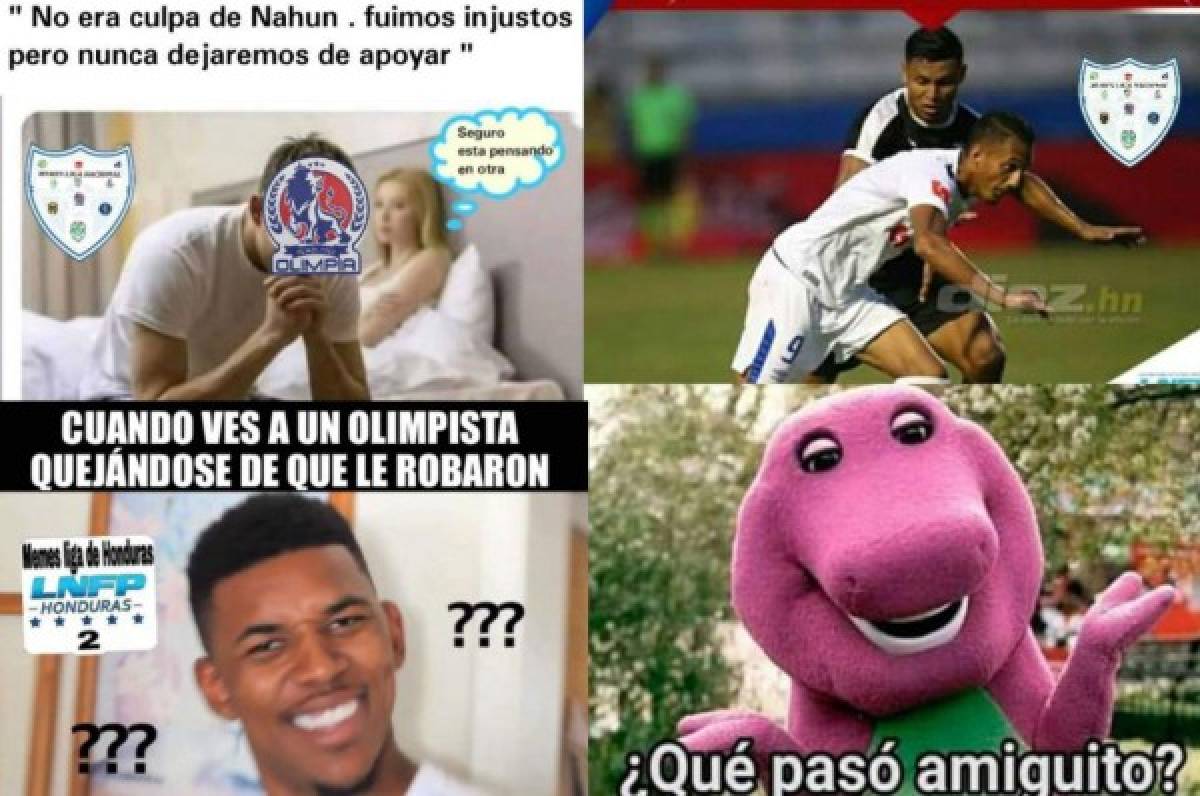 MEMES: Destrozan al Olimpia en las redes; Marathón y Real España tampoco se salvan