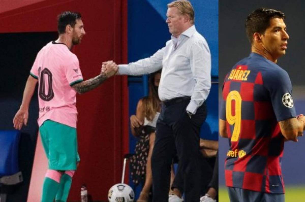 Barcelona: Koeman reveló detalles de la reunión con Messi y cómo solucionó el caso Luis Suárez