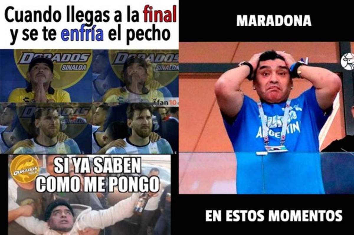 Destrozan a Maradona con memes tras perder la final en el Ascenso en México