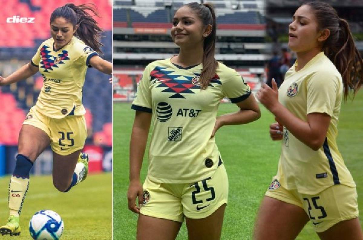 Jana Gutiérrez, la preciosa jugadora del América que enamora en México