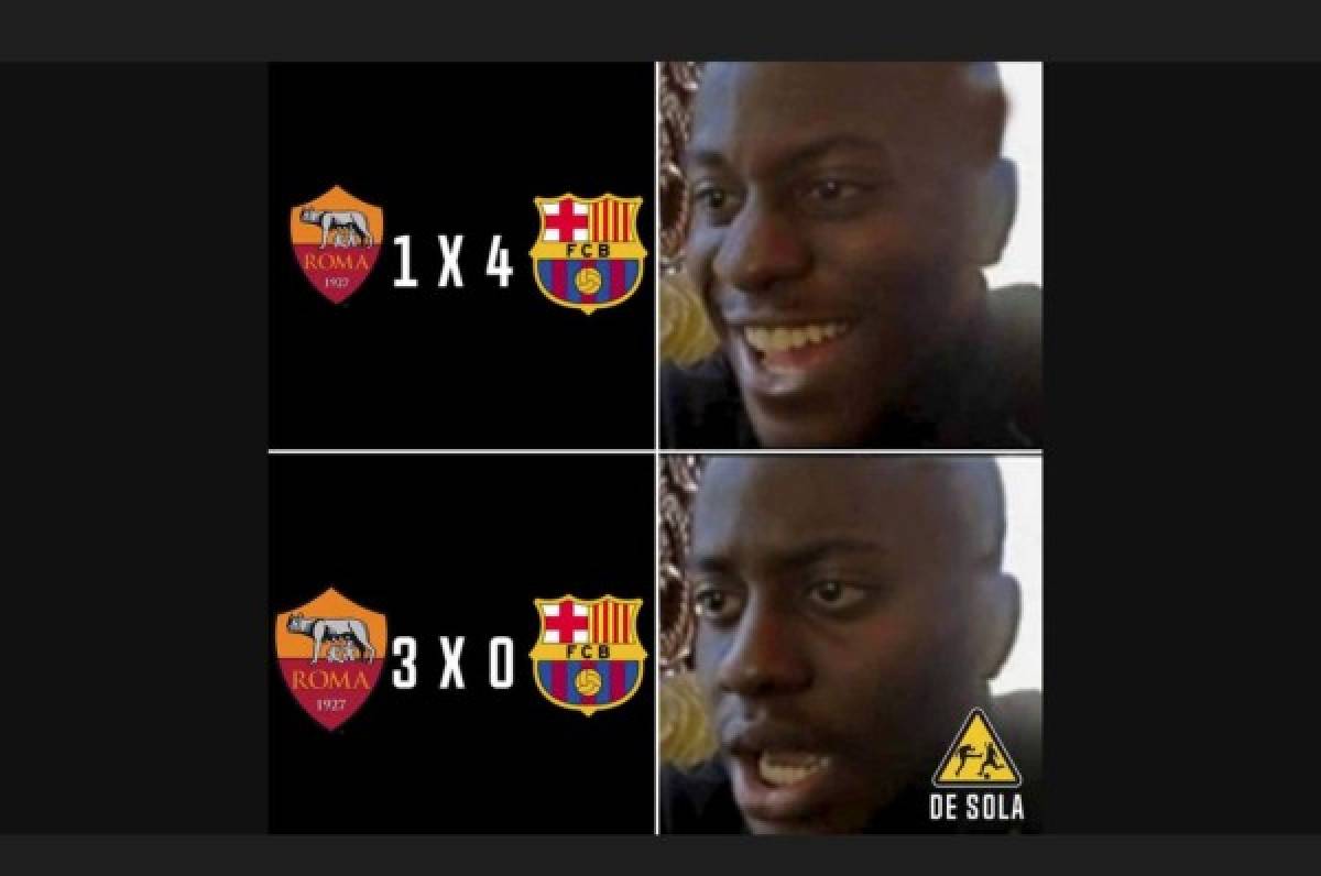 ¡Acribillan al Barcelona! Los memes destruyen a Messi tras eliminación del Barça frente a Roma
