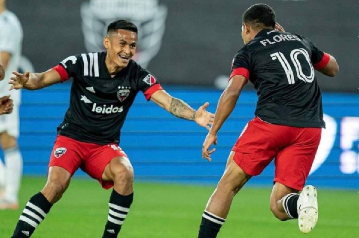 Andy Najar titular por segunda vez consecutiva en la victoria del DC United sobre Chicago Fire