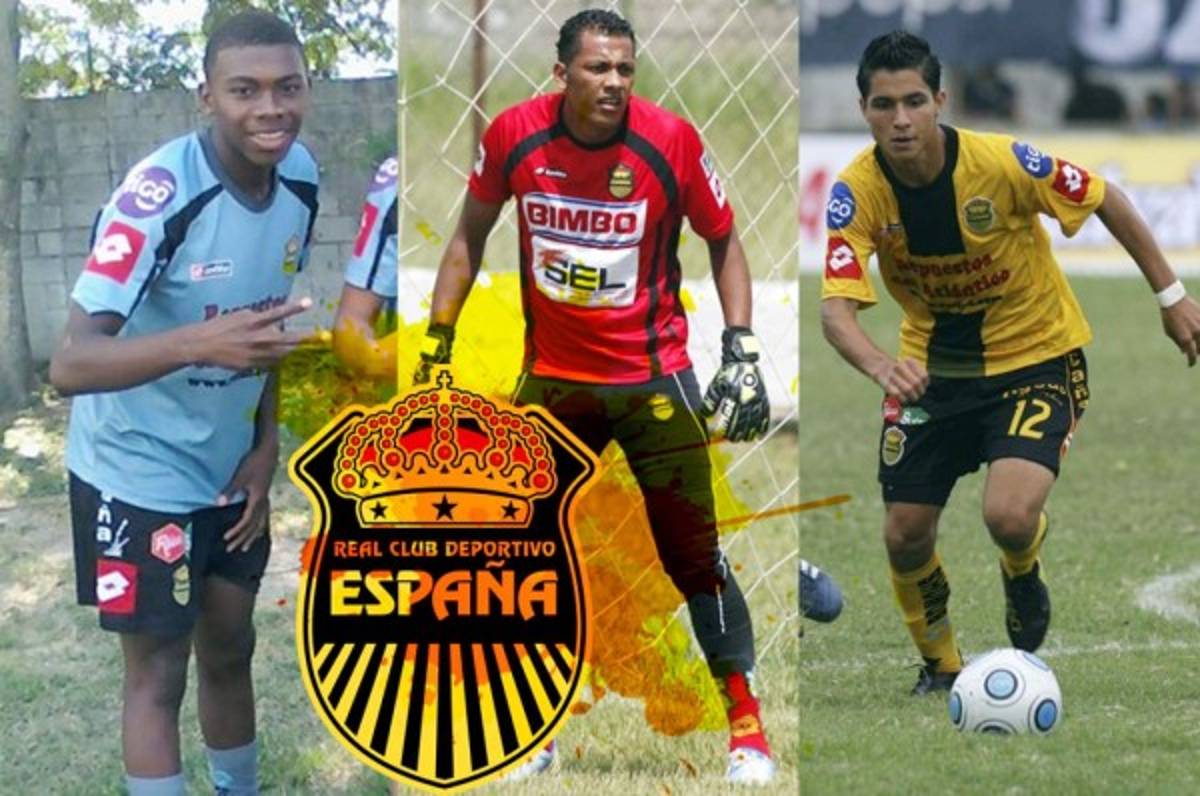 Cantera aurinegra: Real España los formó y ahora defienden otro escudo