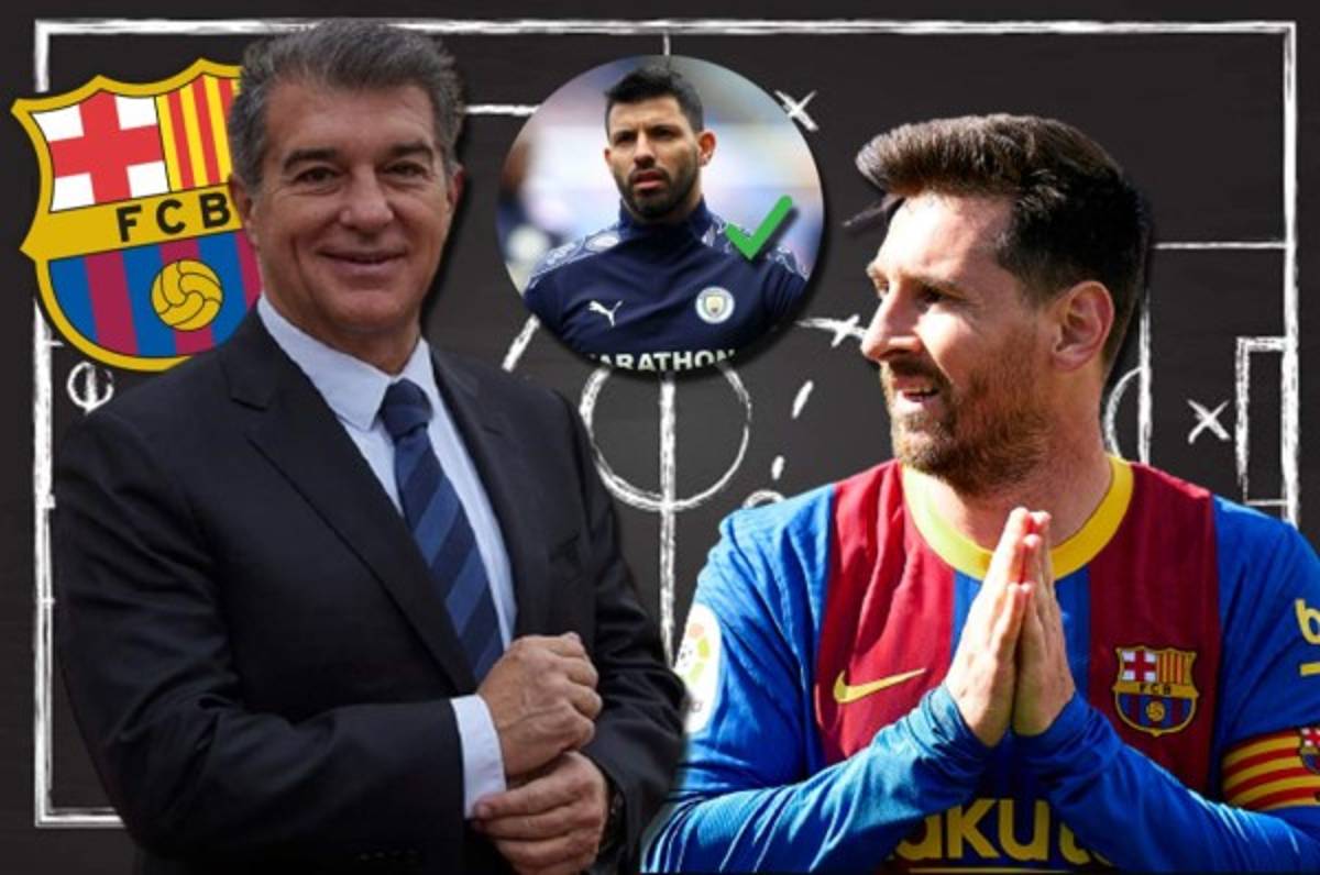 Con los fichajes: el 'Dream Team' que planea Laporta en el Barça para convencer a Messi y volver a ganar la Champions