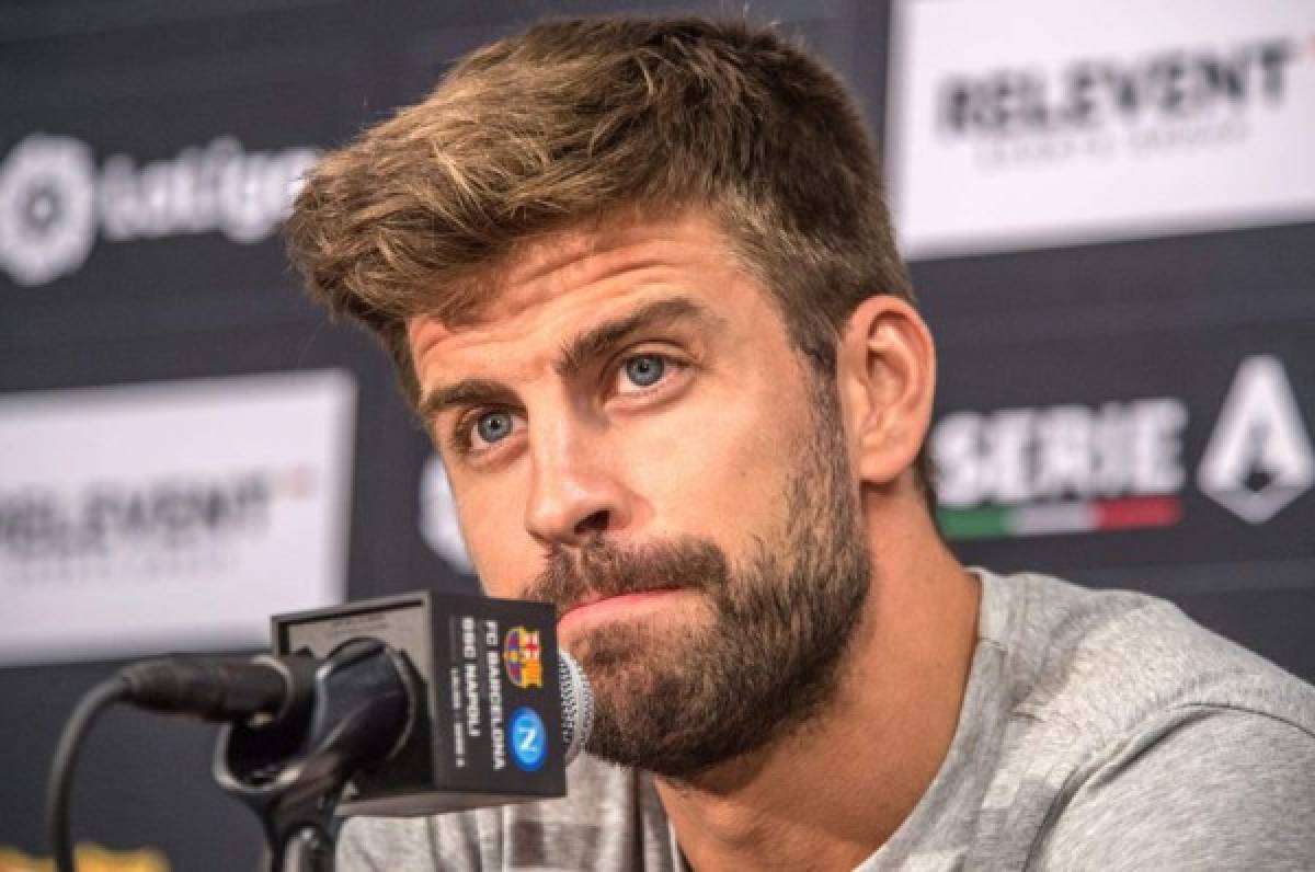 Piqué y su 'palo' al Real Madrid: ''No tiramos la Liga y Copa por la Champions''