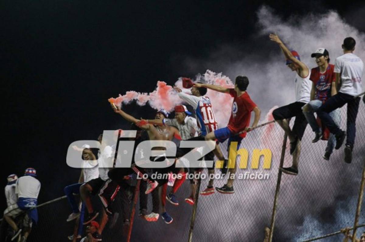 NO VISTE POR TV: Bellezas, colorido y curiosidades en el Real España-Olimpia