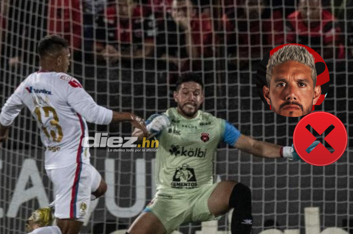 En menos de 24 horas, Leonel Moreira, portero del Alajuelense, recibe otro revés en su carrera