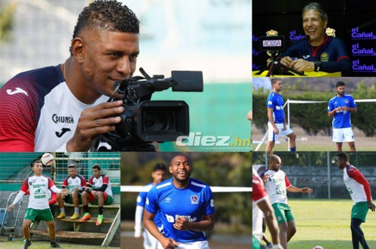 FOTOS: Dos novedades en entreno del Olimpia y Carlo Costly pone alegría en el Marathón