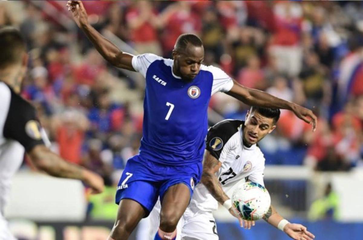 La Selección de Costa Rica está derrotando a Haití en Bahamas.