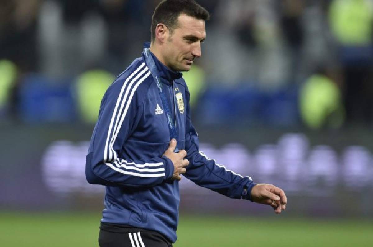 Lionel Scaloni: 'La expulsión a Messi fue muy rara y te hace sospechar'