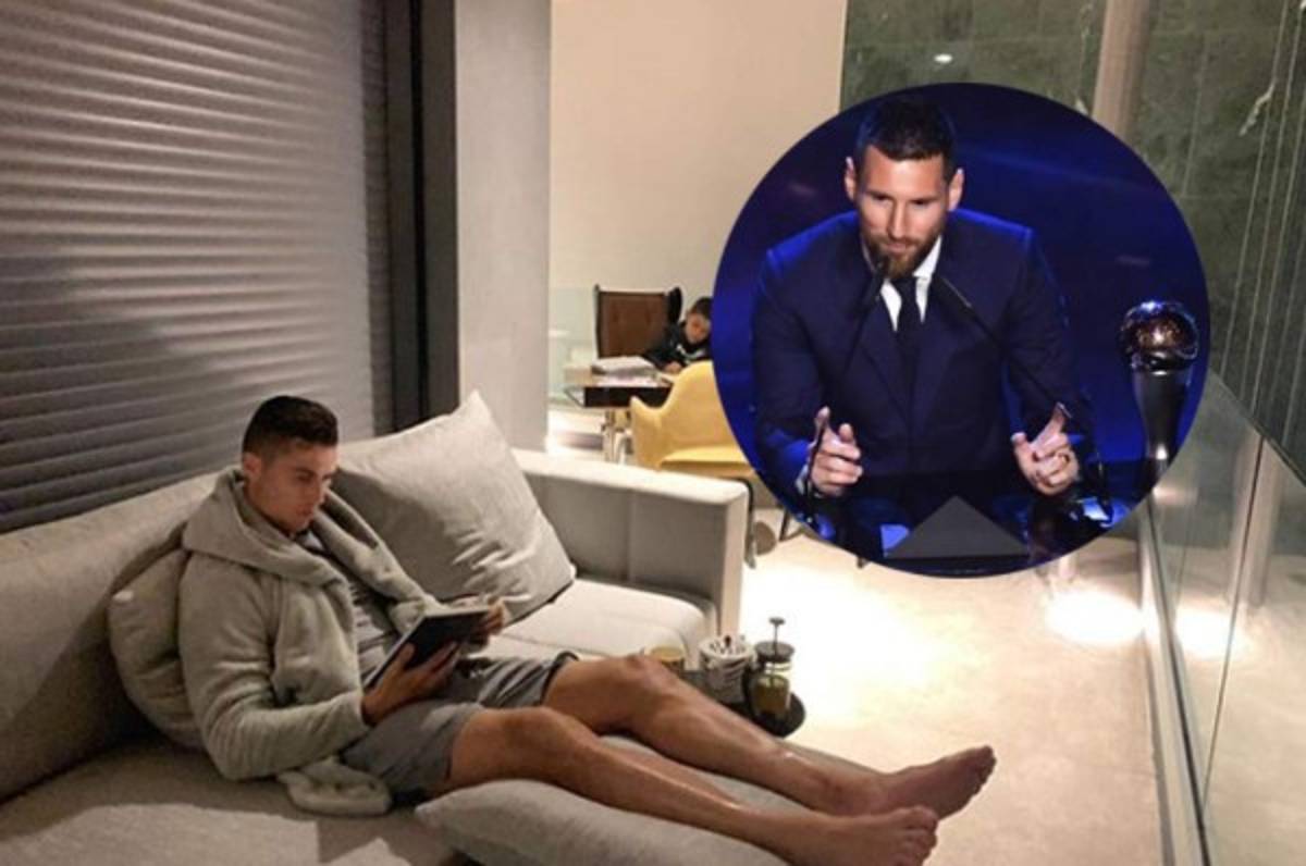 La reacción de Cristiano Ronaldo tras el premio The Best de Lionel Messi