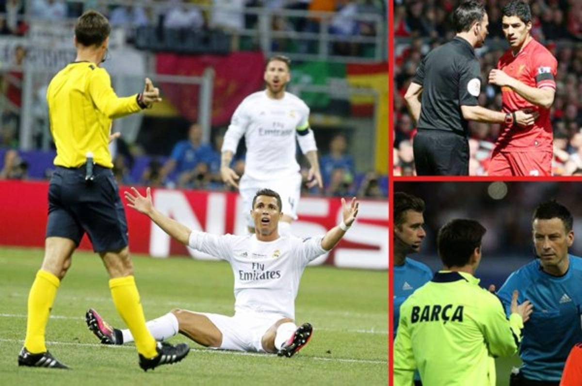 Árbitro reveló intimidades de Cristiano, Messi y Luis Suárez que están dando de qué hablar