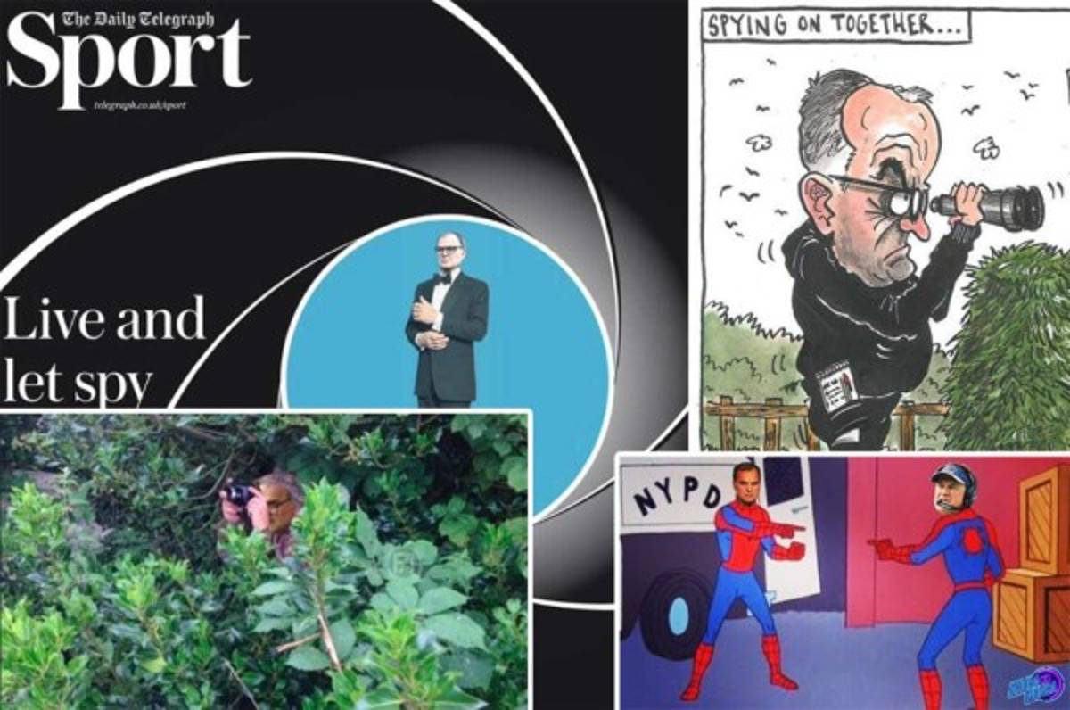 Los memes atacan a Marcelo Bielsa por su caso de espionaje