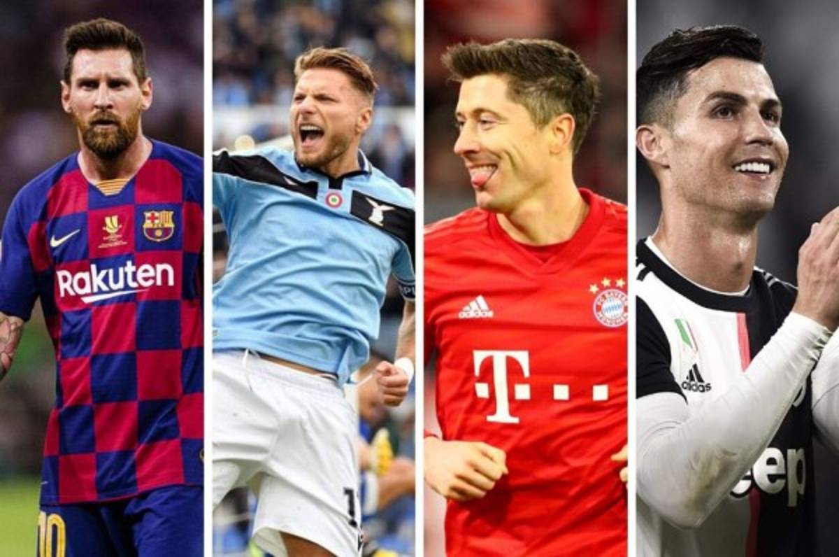 Así está la lucha por la Bota de Oro: Immobile hace un triplete y borra a Messi; ¿Y Cristiano?