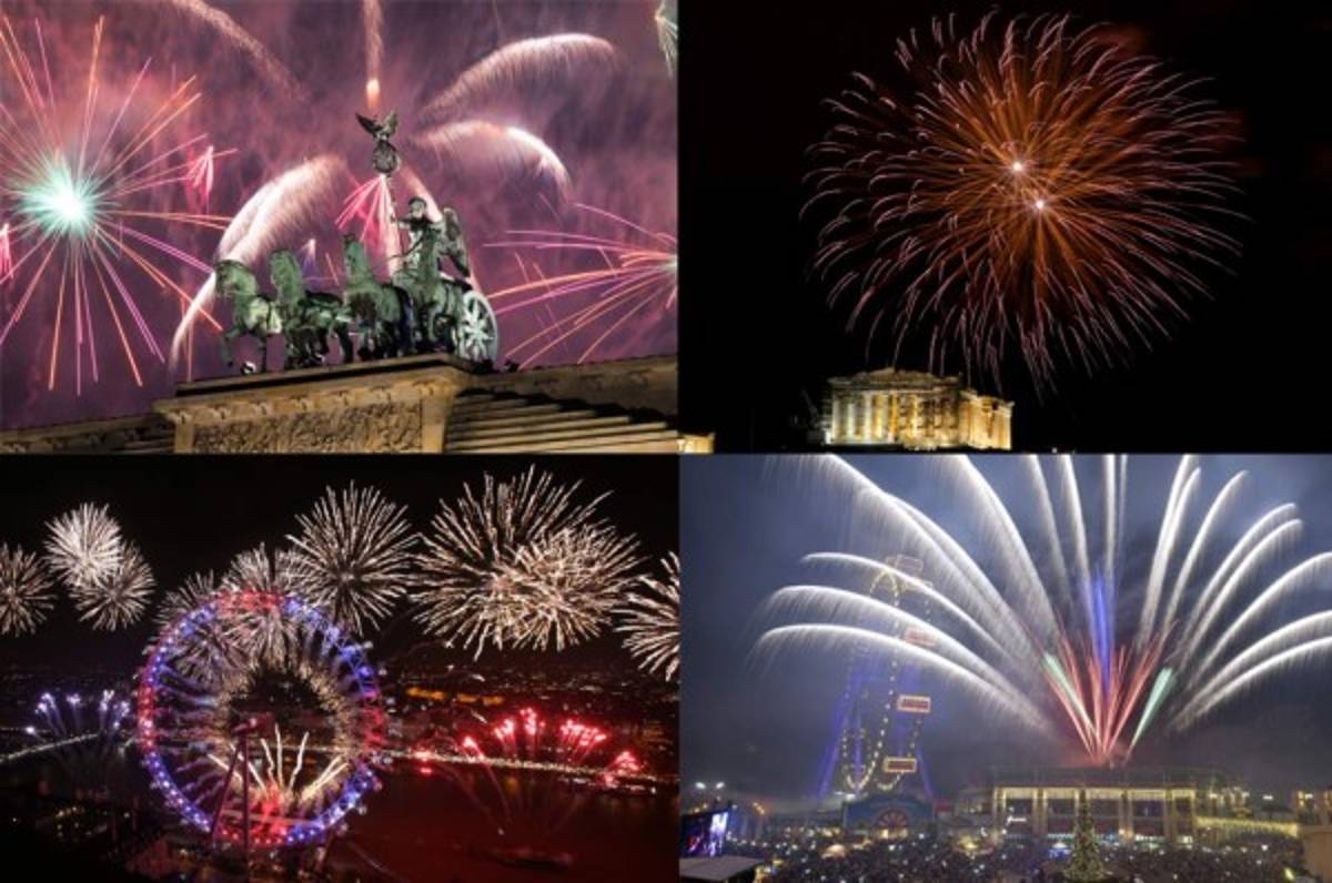 ¡Imperdibles! Estas son las mejores fotos que dejó la bienvenida al 2017